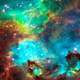 Illustration for article titled Birthing Stars Tear Into A Nebula With A Fierce Beauty